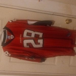 Reebox Atlanta Falcons Warrick Dunn #28 Jersey